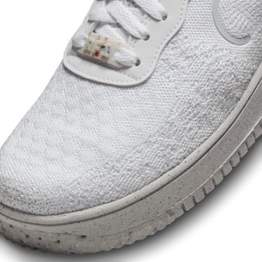 Кецове и обувки Nike Air Force 1 Crater Flyknit Next Nature Бяло | DM0590-100, 3