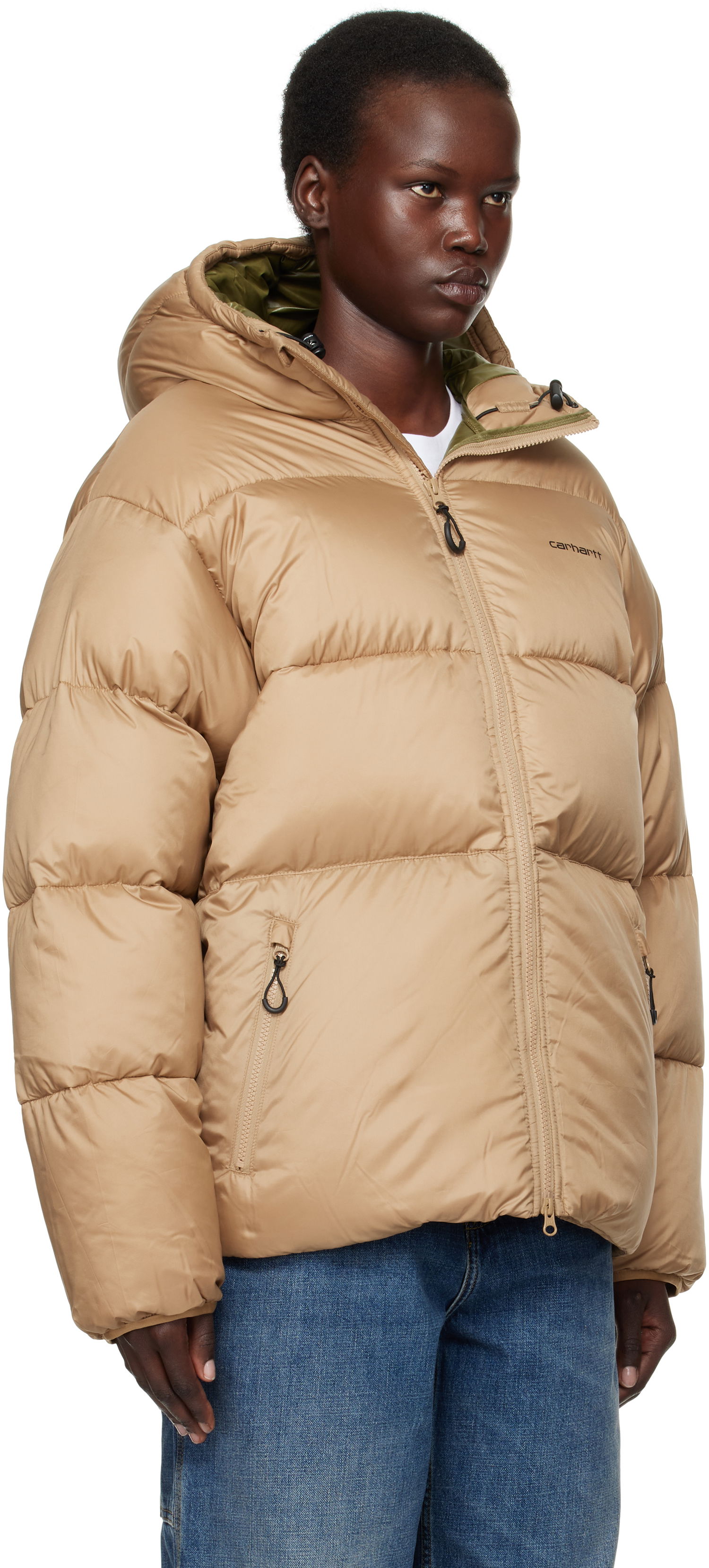 Пухо яке Carhartt WIP Toronto Puffer Jacket Бежово | I033920 2IKXX, 1