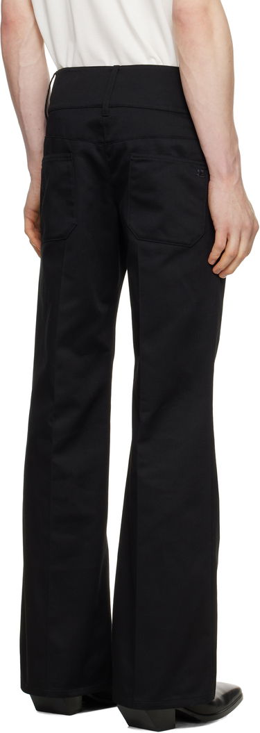 Панталони Courrèges Courrèges Belted Bootcut Trousers Черно | 125CPA929PL0178, 2