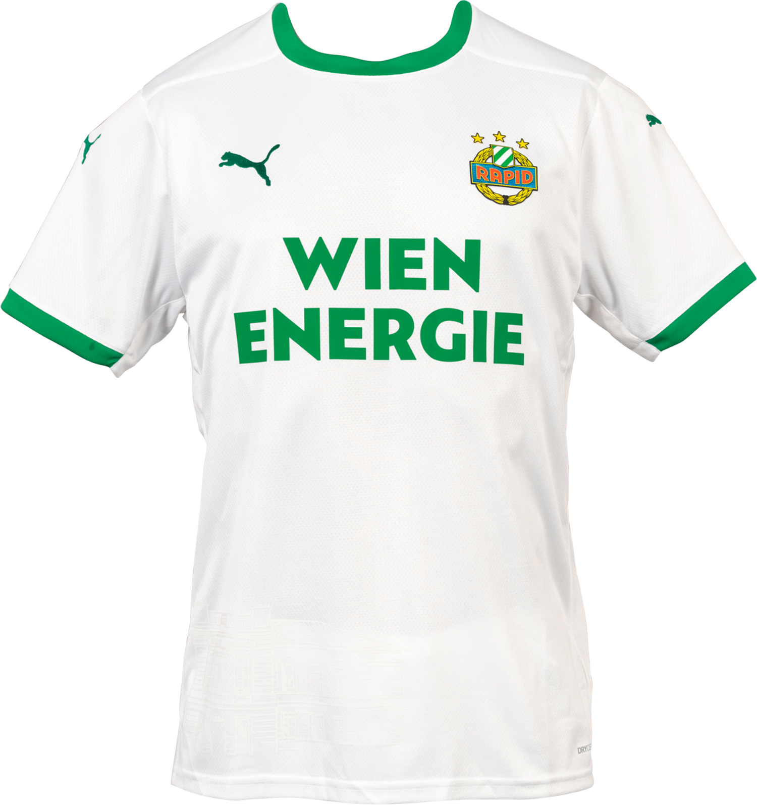 Фланелка Puma SK Rapid Wien 3rd Jersey 2025/26 Бяло | skr605831-01, 0
