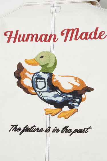 Яке Human Made Coverall Jacket Бяло | HM27JK013, 5