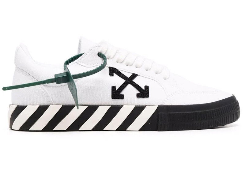 Кецове и обувки Off-White Vulc Low Canvas Black White W Бяло | OWIA272C99FAB0010110, 0