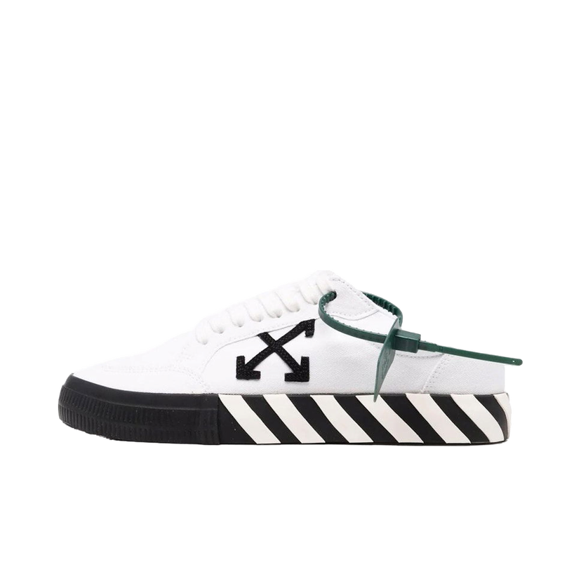 Кецове и обувки Off-White Vulc Low Canvas Black White W Бяло | OWIA272C99FAB0010110