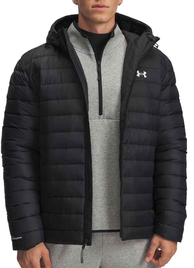 Пухо яке Under Armour Sportswear Hooded Insulated Puffer Jacket Черно | 6006363-001