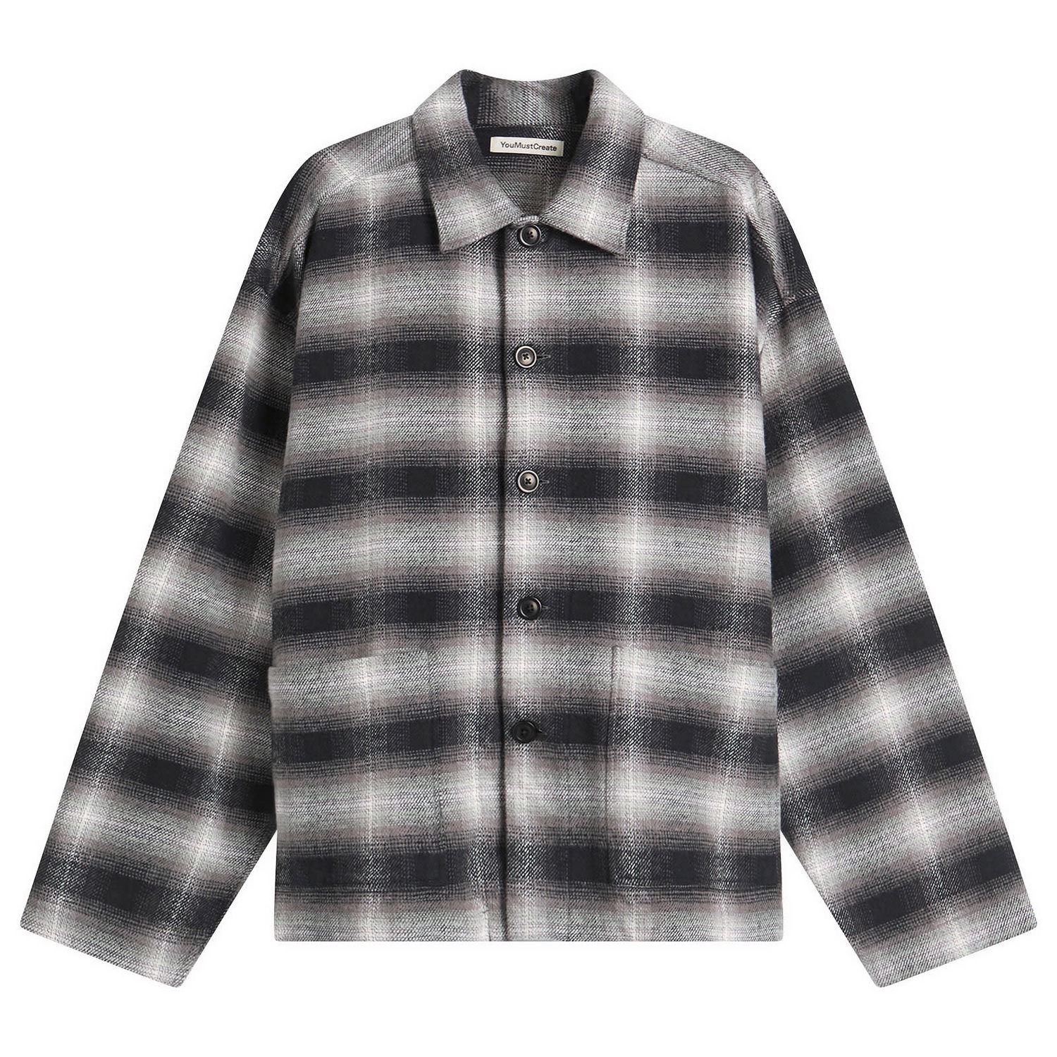 Риза YMC PJ Check Flannel Overshirt Многоцветен | P2ZMB-BLO, 0
