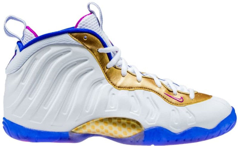 Кецове и обувки Nike Air Foamposite One Peanut Butter & Jelly Бяло | 644791-103, 0