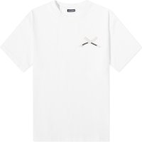 Тениска Jacquemus Bow Logo Бяло | 23H236JS196-2003-100, 1