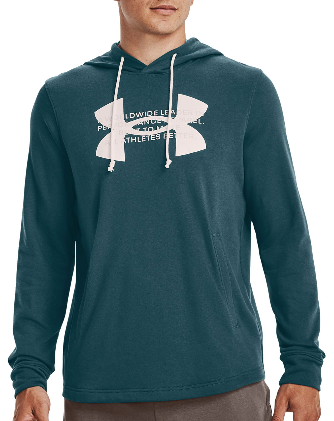 Суитчър Under Armour Rival Terry Logo Зелено | 1373382-716, 0