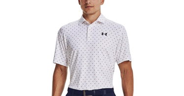 Поло тениска Under Armour Playoff 3.0 Бяло | 1378677-107, 1
