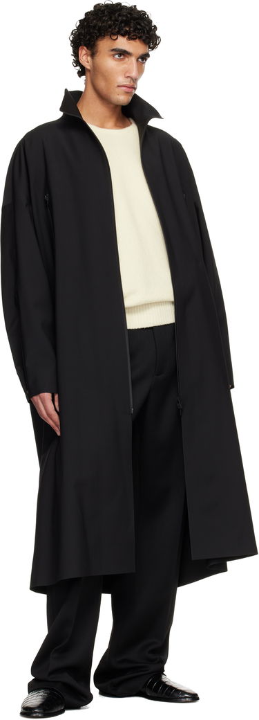 Тренчкот Fear of God Technical Wool Trench Coat Черно | FG25FW32-324WBP-001, 3