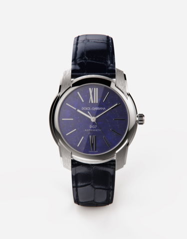 Часовник Dolce & Gabbana Dg7 Watch in Steel with Lapislazuli Синьо | WWFE1SWW063B0958, 0
