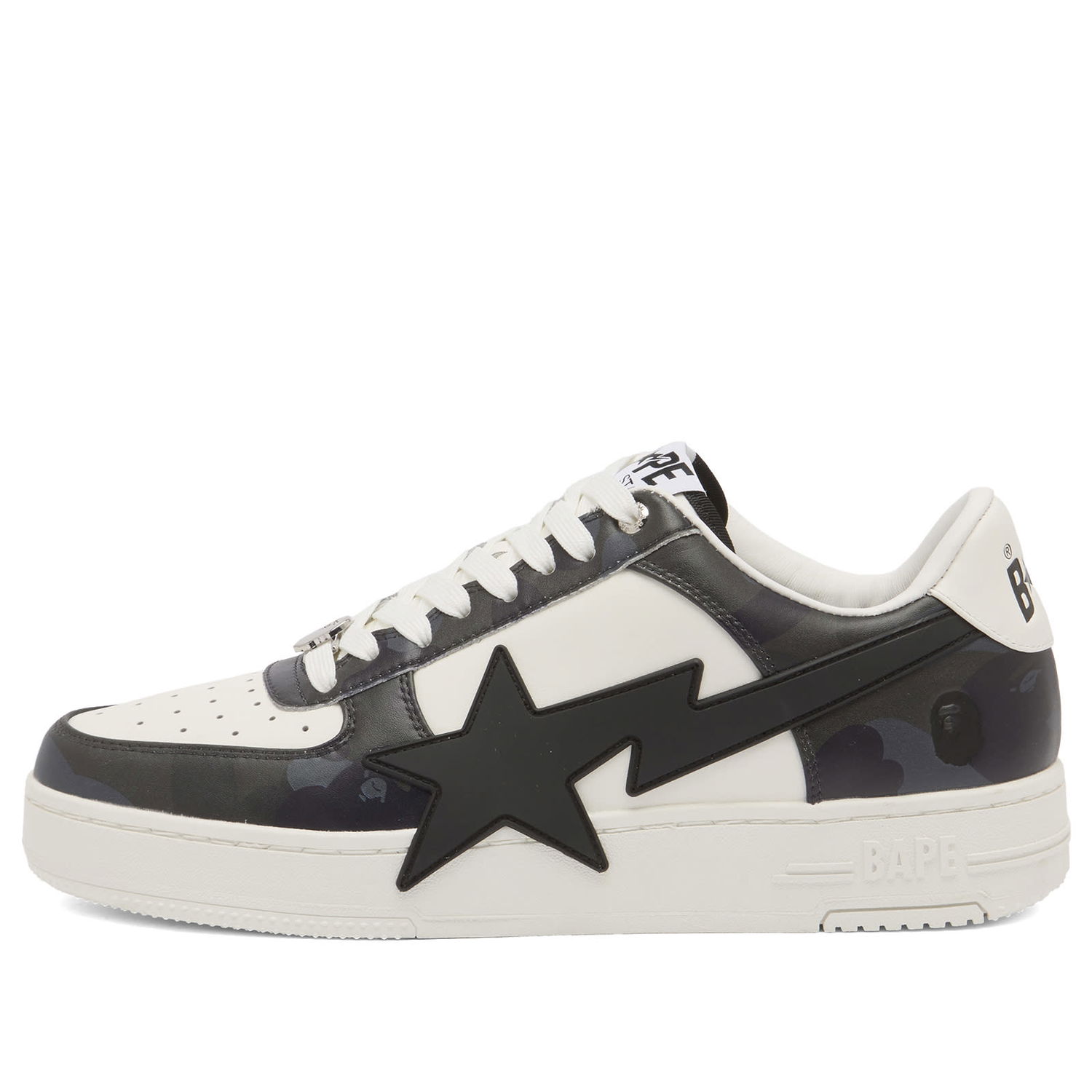 Кецове и обувки BAPE BAPE STA OS #1 M1 Size UK 6 Бяло | 001FWL301308M-BLK, 1