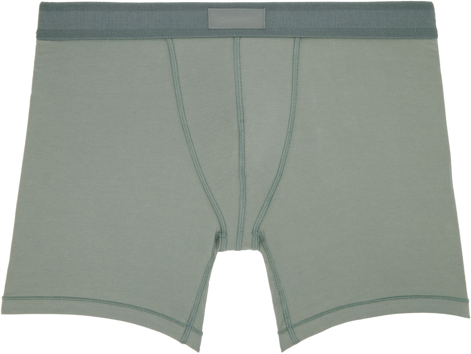 Боксерки SKIMS SKIMS Cotton 5 Three-Pack Boxer Briefs Зелено | BO-BBR-5635M-STONE MULTI, 1