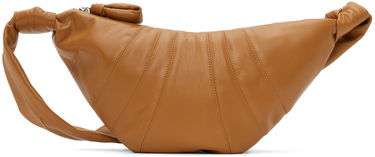 Чанта за кръста LEMAIRE Lemaire Small Croissant Leather Shoulder Bag Кафяво | BG253 LL095, 0