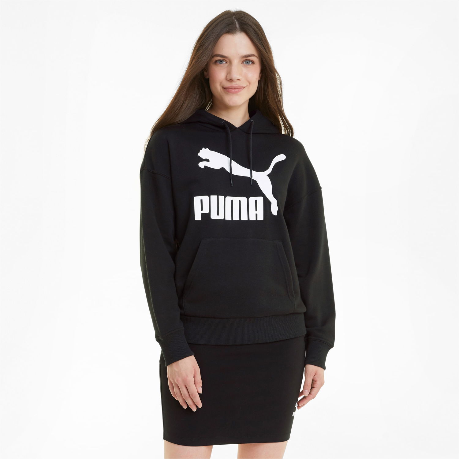 Суитчър Puma Classics Logo Hoodie Черно | 530074_01, 0