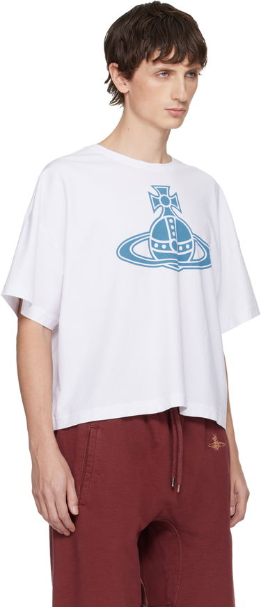 Тениска Vivienne Westwood Vivienne Westwood Paris Orb Box T-shirt Черно | 3G01004E-J001M-, 4