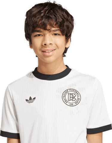 Съкратен топ adidas Originals adidas Originals DFB 125th Anniversary Jersey Kids Бяло | jy0246, 2