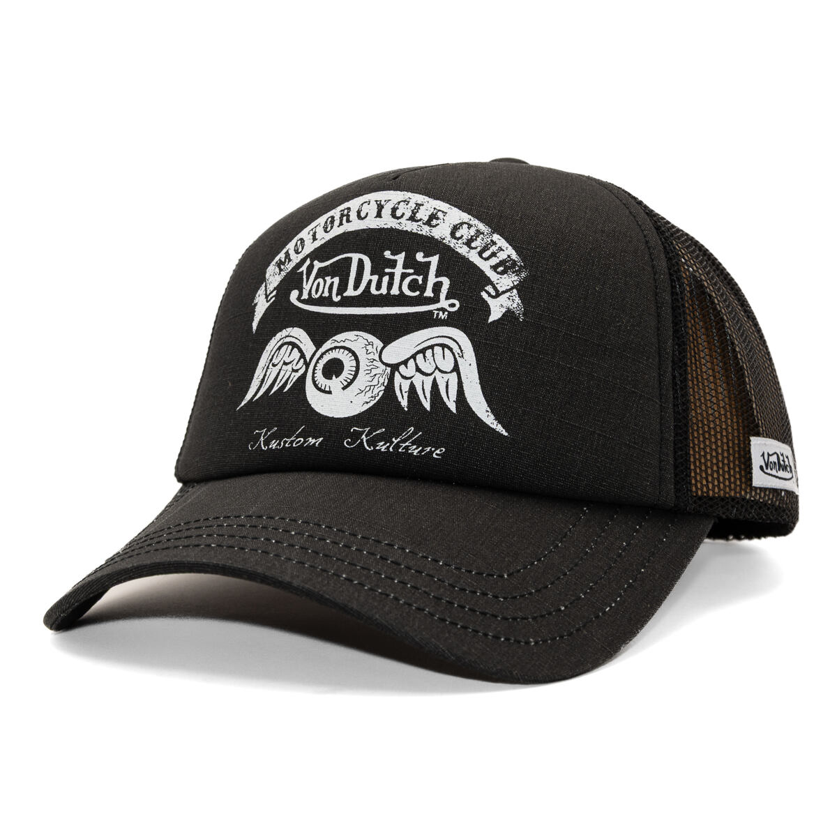 Шапка с козирка Von Dutch Von Dutch VD MC Trucker Cap Черно | VD/0/CAS1/CREW8, 0