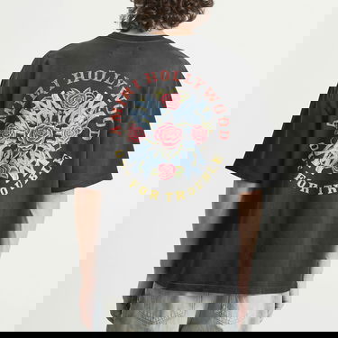Тениска AMIRI Out For Trouble Oversized T-Shirt Черно | AMJYTE1261-BLK, 3