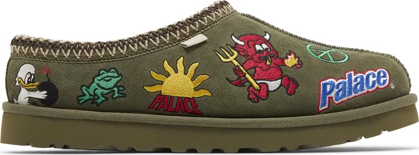 Кецове и обувки UGG Palace x Tasman Slipper "Burnt Olive" Зелено | 1157290-BTOL, 0