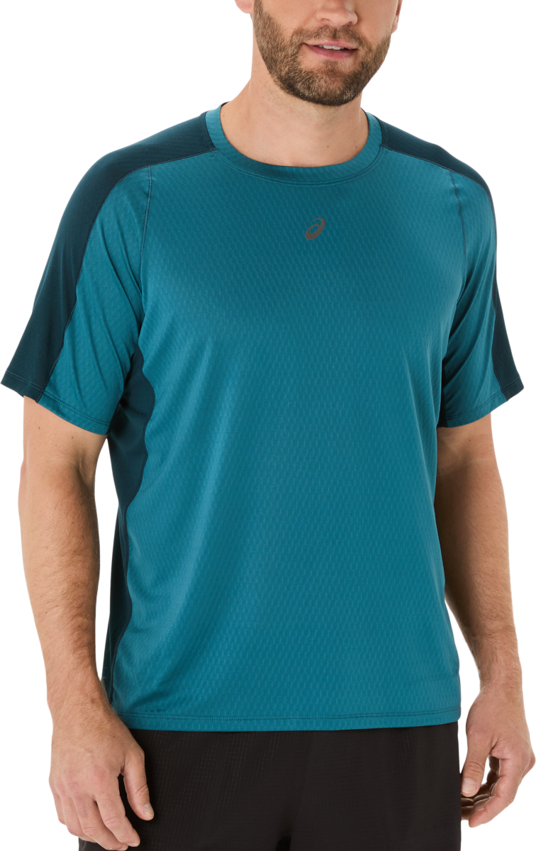 Тениска Asics Fujitrail Elite Short Sleeve Running T-Shirt Тюркоазено | 2011d264-400, 0