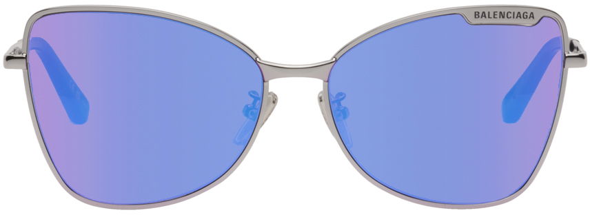 Слънчеви очила Balenciaga Butterfly Тъмно синьо | BB0278S, 0