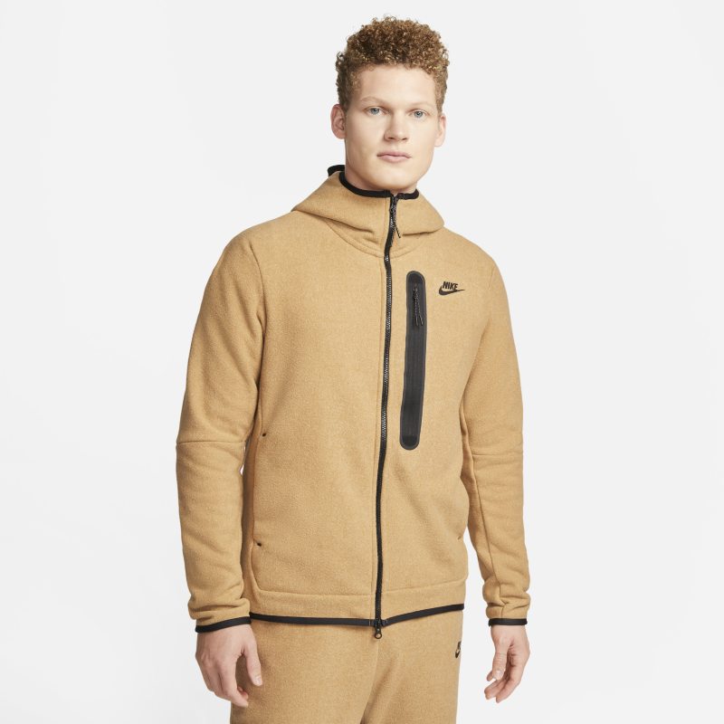Суитчър Nike Sportswear Tech Fleece Full-zip Winterized Hoodie Бежово | DQ4801-722, 0