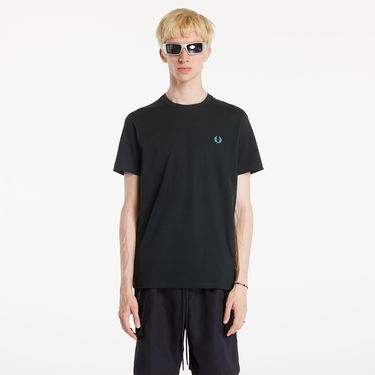 Тениска Fred Perry Crew Neck T-Shirt Night Green/ Ocean Зелено | M1600 W64, 0