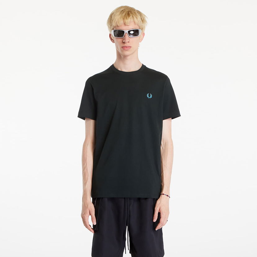 Тениска Fred Perry Crew Neck T-Shirt Night Green/ Ocean Зелено | M1600 W64