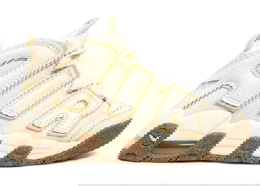 Кецове и обувки Nike Air More Uptempo Coconut Milk (GS) Бежово | DX1939-100, 0