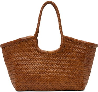 Голяма пазарска чанта Dragon Diffusion Brown Nantucket Big Tote Кафяво | 8822 NANTUCKET BASKET BIG, 0