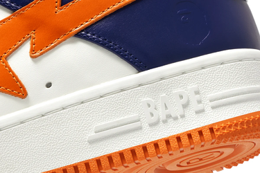Кецове и обувки BAPE Bape Sta #3 Blue/Orange Черно | 0ZXSHM191303M-BLU, 5