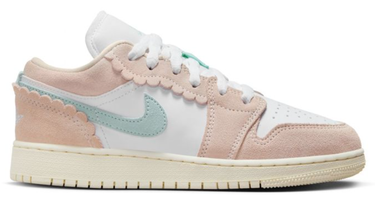 Кецове и обувки Jordan Jordan 1 Low White Розово | DZ5356-800, 0