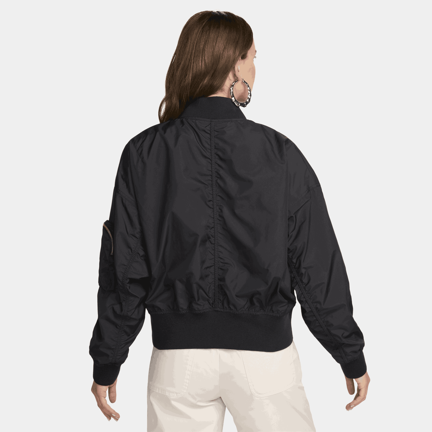 Яке бомбър Nike Sportswear Essential Черно | FN2839-010, 1
