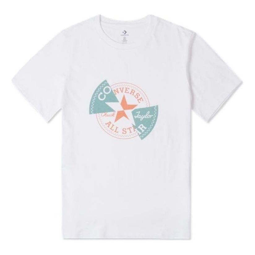 Тениска Converse Converse Distorted Patch Graphic T-Shirt Бяло | 10026427-A02