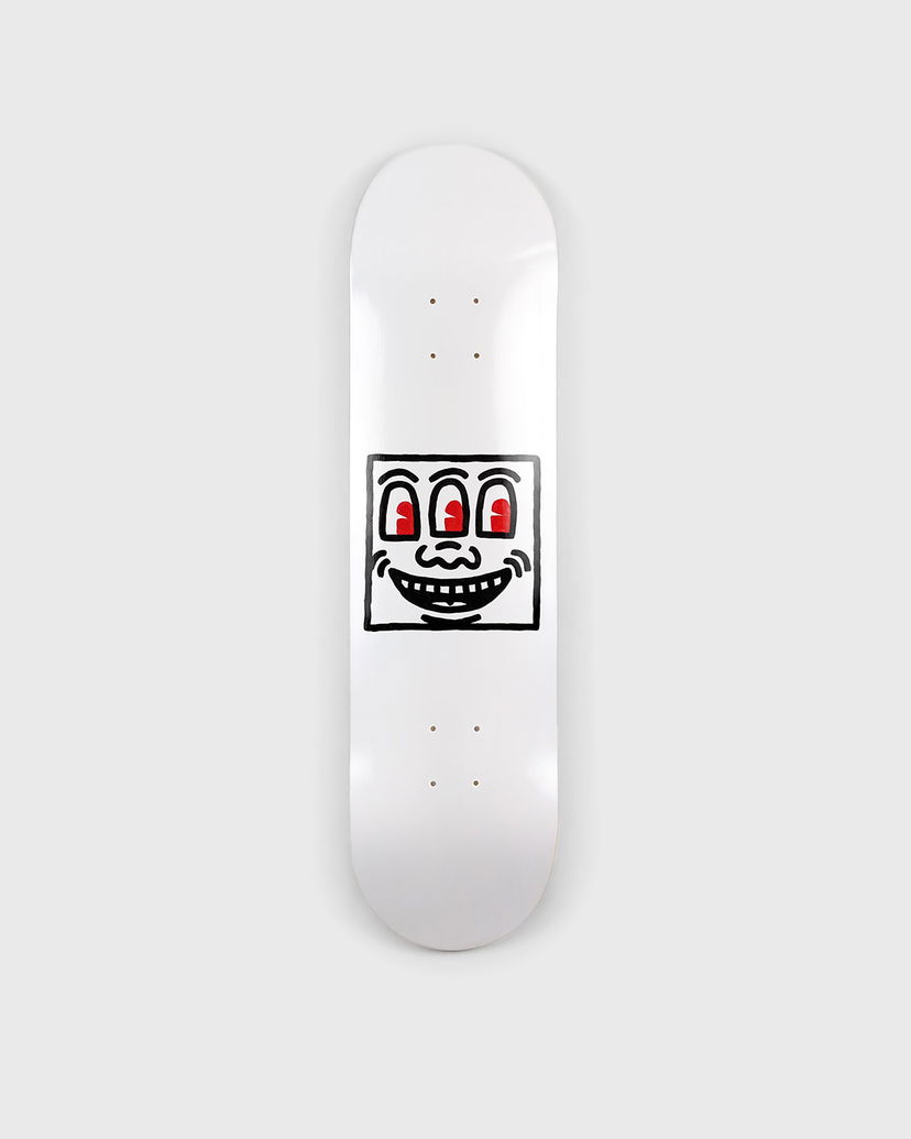 Skate The Skateroom Keith Haring Untitled (Smile) Deck Металик | HARING-UNTITLED-SMILE