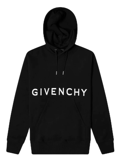 Суитчър Givenchy Embroidered Hoodie Черно | BMJ0C93Y69 001