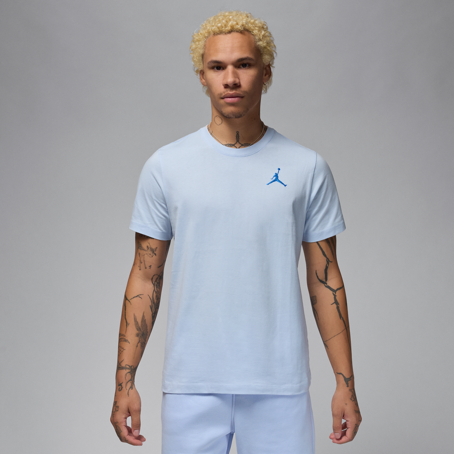 Тениска Jordan Jordan Jumpman Short Sleeve T-Shirt Синьо | DC7485-407, 1