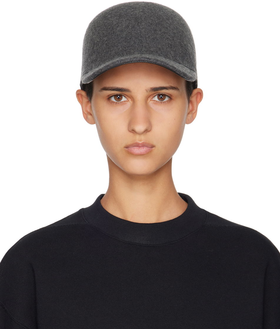 Шапка с козирка Jil Sander Felt Cap Сиво | J40TC0108_J40116, 0