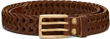 Колани rag & bone Rag & Bone Mini Woven Leather Belt Кафяво | MIA22S1006PO06, 0