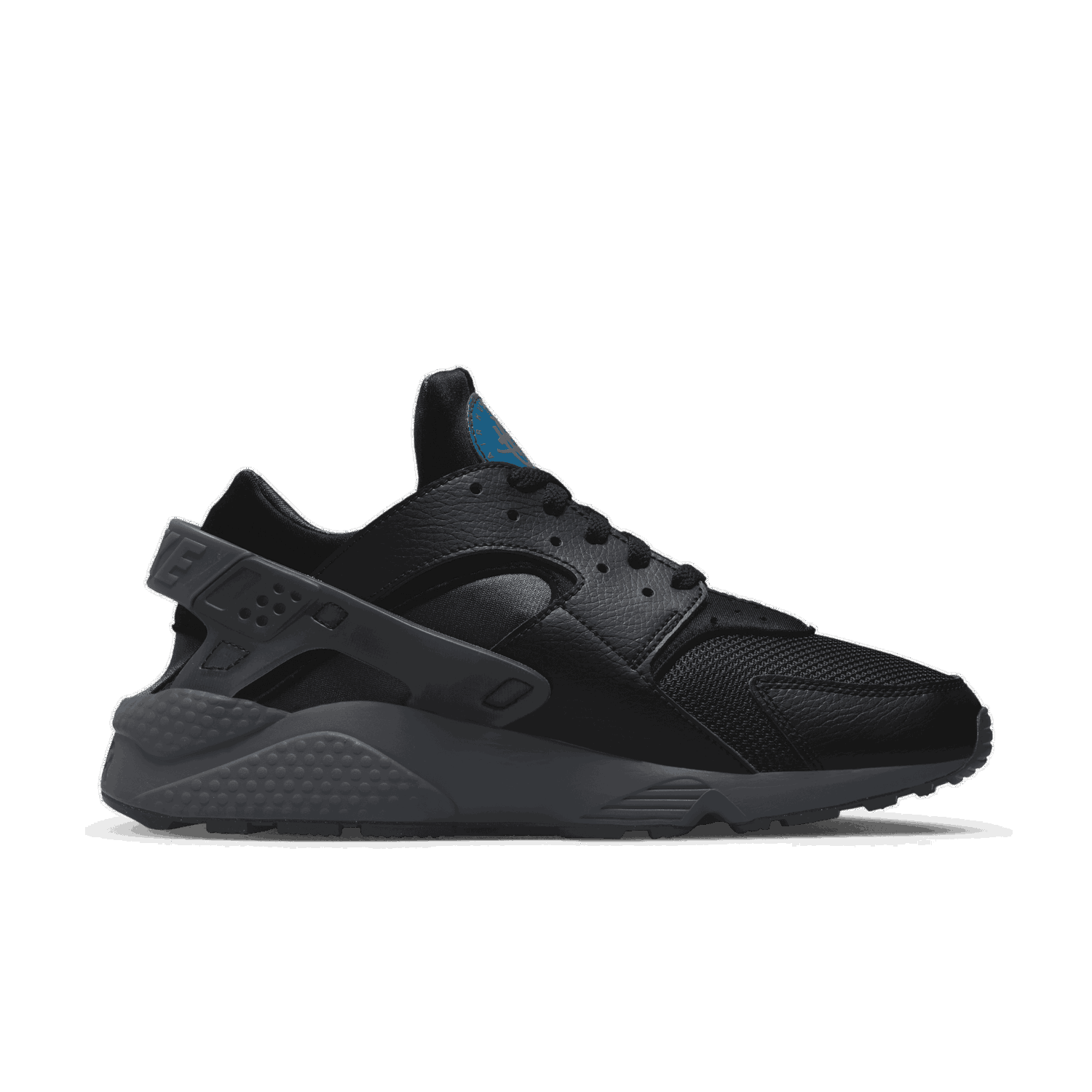Кецове и обувки Nike Air Huarache 'Black Blue Iridescent' Черно | FD0656-001, 1