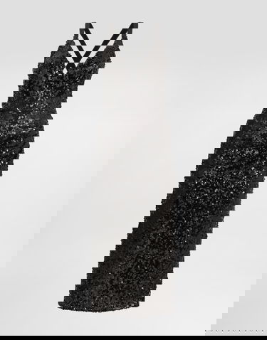 Pокля Dolce & Gabbana Sequined Dress Collection Черно | F6H7MTHLMZMN0000, 0