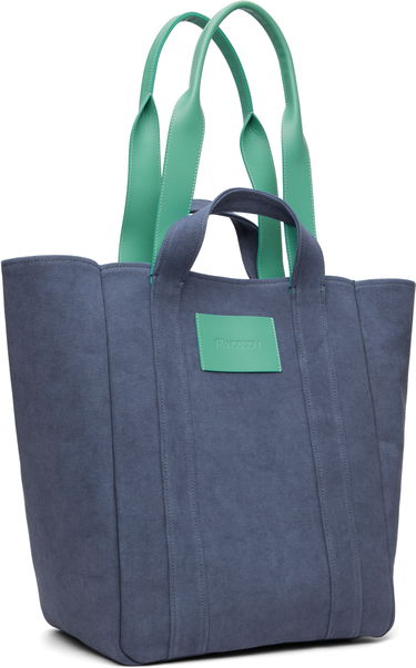 Голяма пазарска чанта JW Anderson Fabric Cabas Tote Синьо | HB0743-FA0467, 1