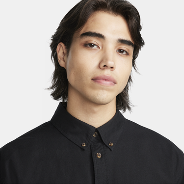 Риза Nike Life Long-Sleeve Oxford Button-Down Shirt Черно | FN3125-010, 2