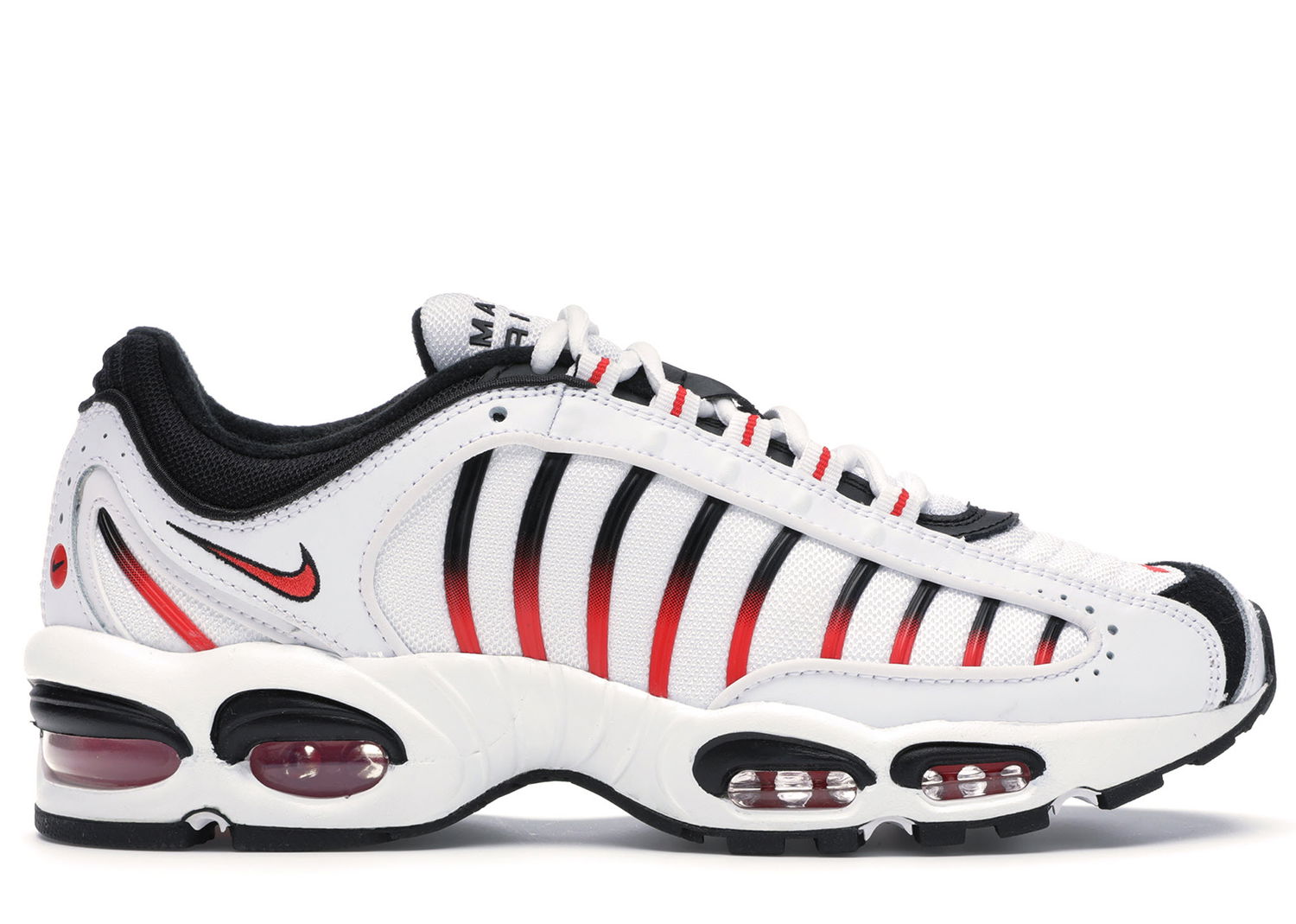 Кецове и обувки Nike Air Max Tailwind 4 White Black Red Бяло | AQ2567-104, 0