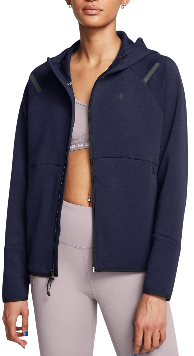 Суитчър Under Armour Hoodie Unstoppable Fleece Тъмно синьо | 1379842-410, 0