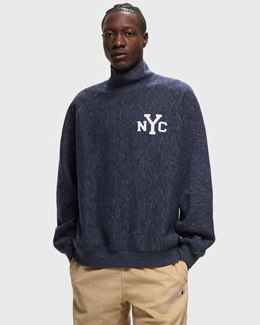Суитчър Champion High Neck Sweatshirt Синьо | 219609-ISBJ, 1