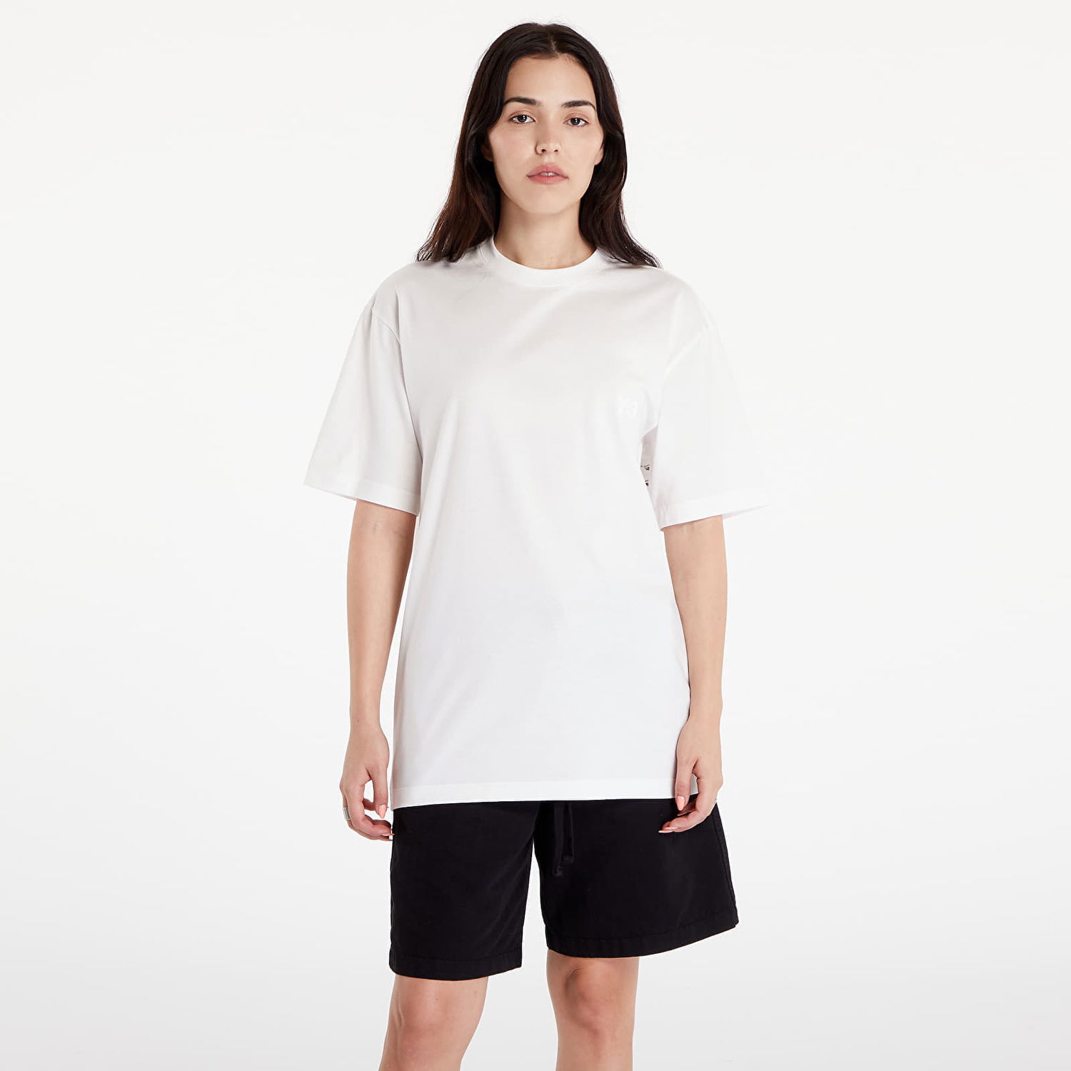 Тениска Y-3 Graphic Short Sleeve Tee UNISEX Core White Бяло | IX0402, 0