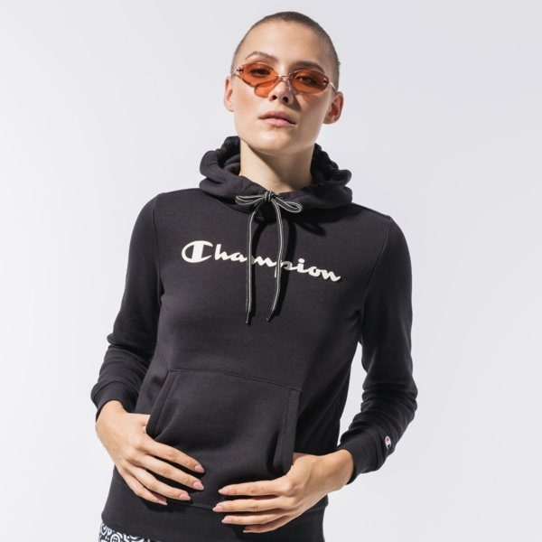Суитчър Champion Hooded Sweatshirt Черно | 113207KK001, 0