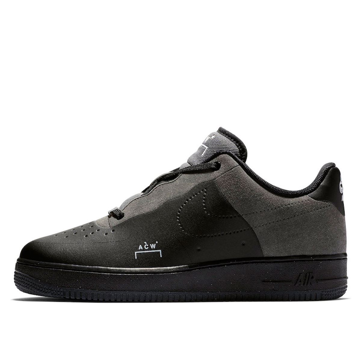 Кецове и обувки Nike A-Cold-Wall* x Air Force 1 Low Black Light Grey Черно | BQ6924-001, 0